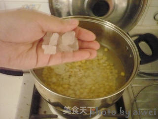 甜玉米马蹄羹的做法步骤:5