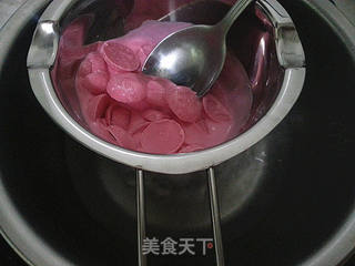 情人节专辑——浪漫爱心巧克力棒棒糖蛋糕的做法步骤:12