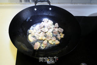 炒三丁的做法步骤:7