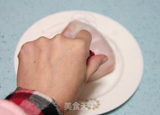 【黑椒烤兔腿】:别有滋味的荤中之素的做法步骤:3