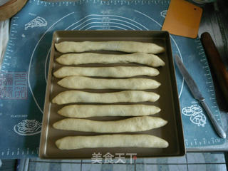 燕麦豆沙排包的做法步骤:11