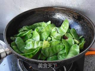 肉片扁豆的做法步骤：5