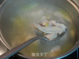 鸡翅菌菇汤手擀面的做法步骤:8