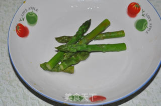 鲜虾芦笋沙拉的做法步骤:4