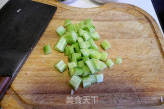 炒三丁的做法步骤:5