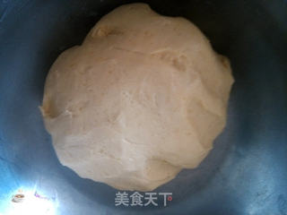 蓝莓黄豆面贴饼子的做法步骤:3