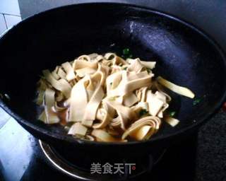 千张青椒的做法步骤:4