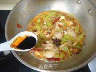 香莴笋烧蛙腿的做法步骤：11