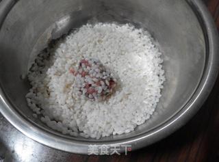 珍珠丸子的做法步骤:8