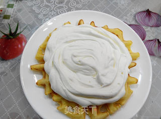 草莓华夫饼的做法步骤:11
