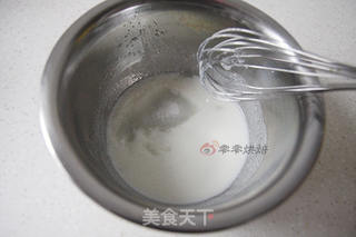 花纹戚风蛋糕卷的做法步骤:2