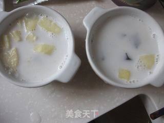 椰浆蜜豆水果捞的做法步骤:6