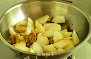 白萝卜炖排骨的做法步骤:8