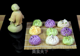 炫彩生煎~的做法步骤:11