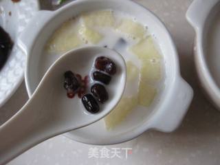 椰浆蜜豆水果捞的做法步骤:7
