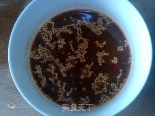 私房酱料汁凉拌冰草的做法步骤:5