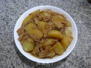 水笋烧土豆的做法步骤:13