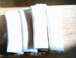 苹果丝春卷的做法步骤:6