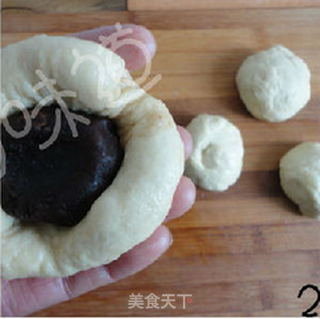花式豆沙面包的做法步骤:2
