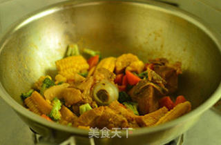 玉米烧大骨的做法步骤:10