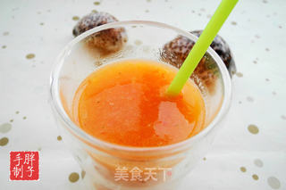 草莓鲜橙果汁的做法步骤:8