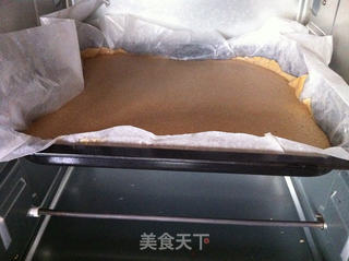 巧克力蛋糕卷的做法步骤:14