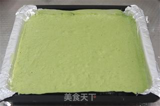 【番茄配方】抹茶红豆蛋糕卷——只是听名字就如此的优雅浪漫的做法步骤:8