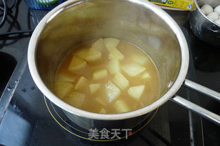 咖喱萝卜汤圆的做法步骤:6