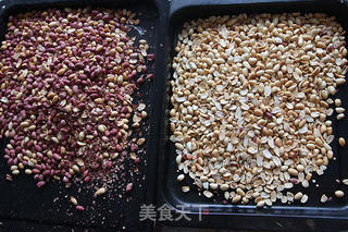 芝麻花生牛轧糖-水饴版的做法步骤:2