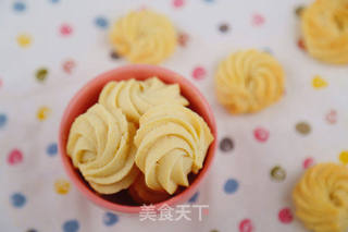 奶酪蛋白曲奇(烤箱做饼干)的做法步骤:10
