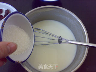 蔓越莓炖牛奶的做法步骤:3