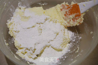 奶酪蛋白曲奇(烤箱做饼干)的做法步骤:6