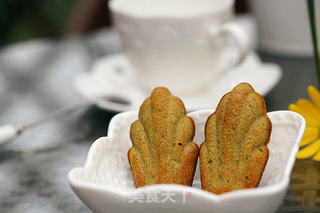 抹茶玛德琳蛋糕的做法步骤:9