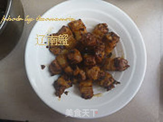芽菜蒸肉的做法步骤:9