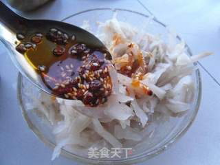红油咸菜丝的做法步骤：4