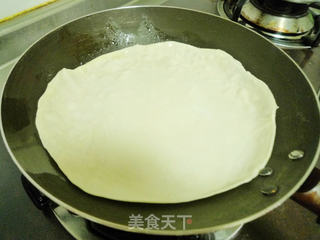 葱香烫面蛋饼的做法步骤:6