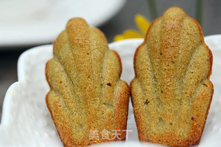 抹茶玛德琳蛋糕的做法步骤:10