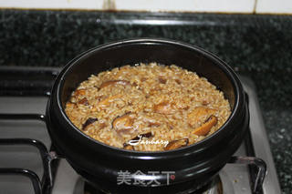 香菇麻油鸡米饭的做法步骤:9