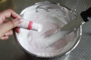 【番茄配方】玫瑰情人节蛋糕——送玫瑰不如送玫瑰蛋糕的做法步骤:6