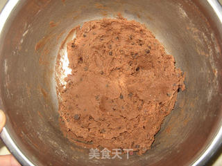 巧克力豆可可酥饼的做法步骤:5