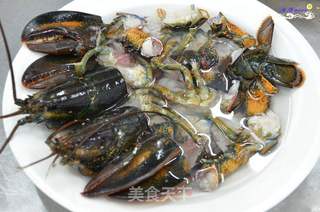 黄油爆波斯顿龙虾的做法步骤:2