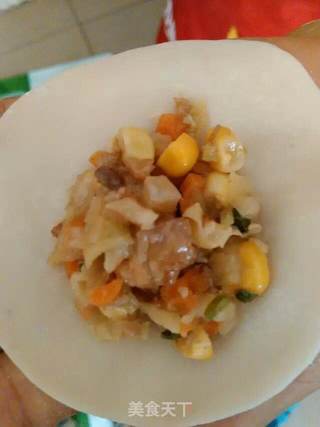 猪肉玉米蔬菜饺的做法步骤:12