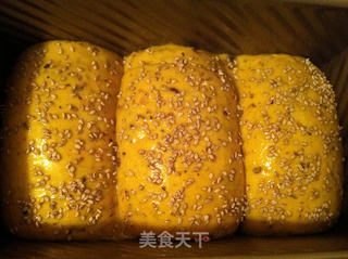 南瓜红豆土司的做法步骤:9