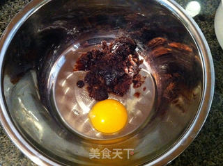 红糖芝麻饼干的做法步骤：2