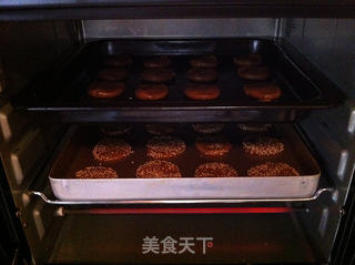 红糖芝麻饼干的做法步骤：9
