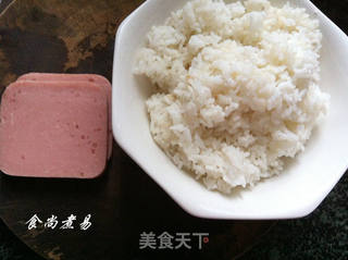 家常炒饭的做法步骤:2