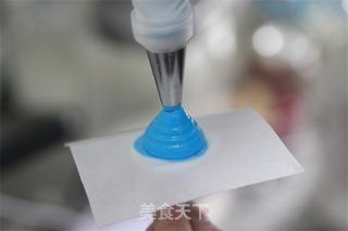 【番茄配方】蓝色妖姬芝士蛋糕——情人节花与蛋糕缺一不可的做法步骤:6