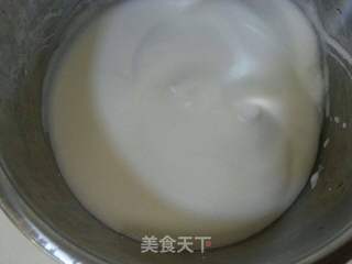 6寸戚风蛋糕的做法步骤:4