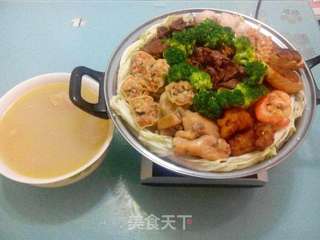 一品锅的做法步骤:18