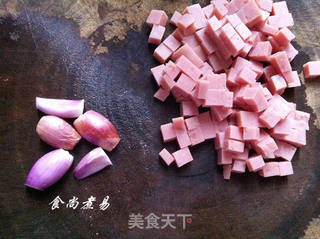 家常炒饭的做法步骤:3